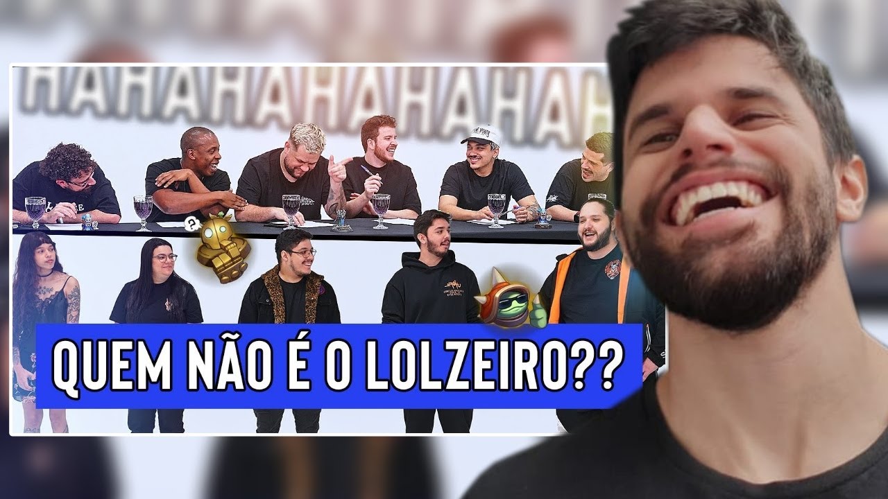 QUEM NÃO É O LOLZEIRO? Com Aqueles Caras - SOBE NO REACT