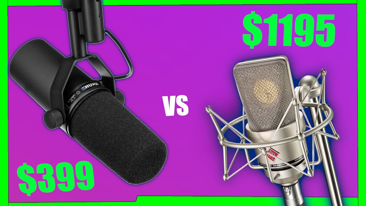Shure SM7B vs Neumann TLM 103: Which Mic Wins?