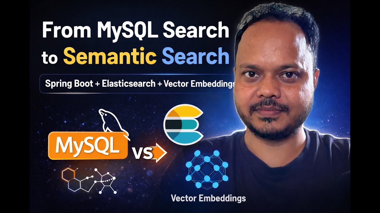 From MySQL Search to Semantic Search | Spring Boot + Elasticsearch + Vector Embeddings | Codefarm