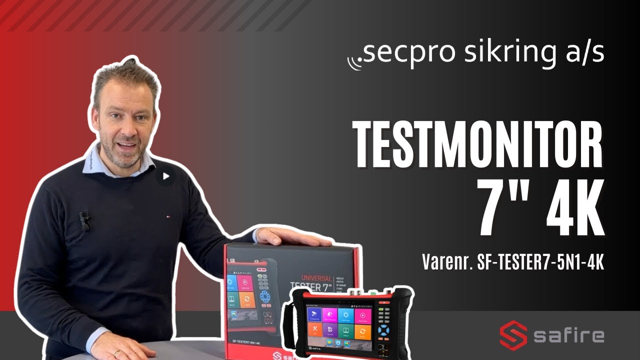 Unboxing af Safire Testmonitor, 7