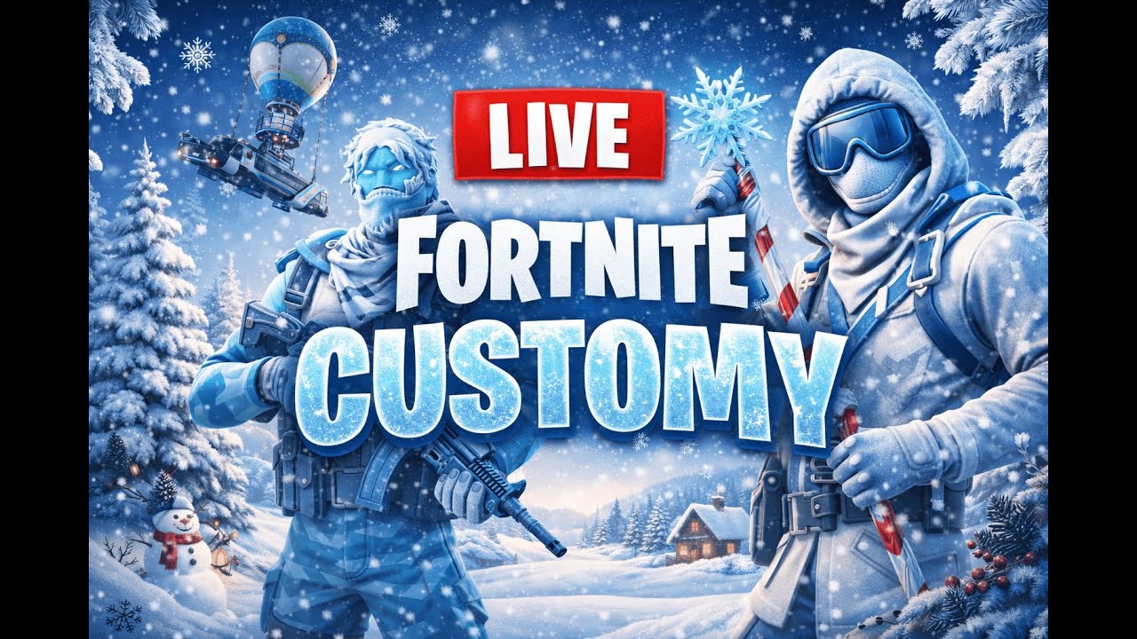 🔥LIVE PRZEDŁUŻANY 1 zł = 1 min🔴🎁 CUSTOMY FORTNITE O NAGRODY ❤️TOP MODEL / CHOWANY / SAJMON ❤️