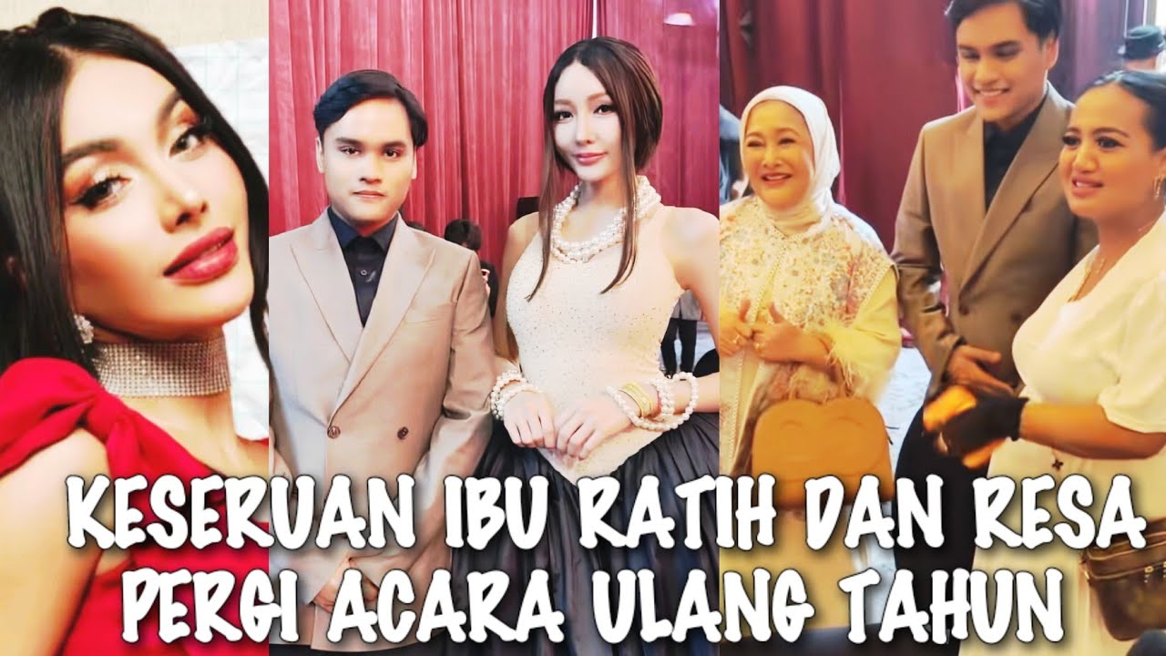 VIRAL√√ IBU RATIH DAN KELUARGA BARENG RESA ROSANO ANAK DENADA PERGI ACARA ULANG TAHUN