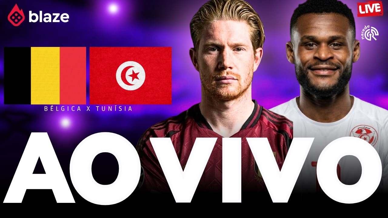 🔴 B&Eacute;LGICA X TUNISIA AO VIVO | AMISTOSO COPA DO MUNDO | JOGO AO VIVO COM IMAGENS DO BAUDOUIN STADIUM