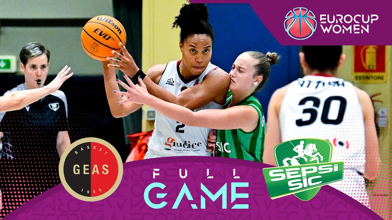 Regular Season | GEAS v ACS Sepsi-SIC | Full Basketball Game | EuroCup Women 2025-26