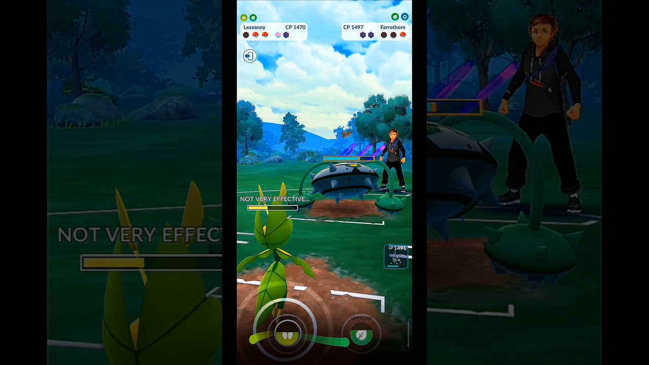 Don't Underestimate Leavanny🍃in Spring Cup / Pokemon go / #pokemon#pvp#gbl#shorts