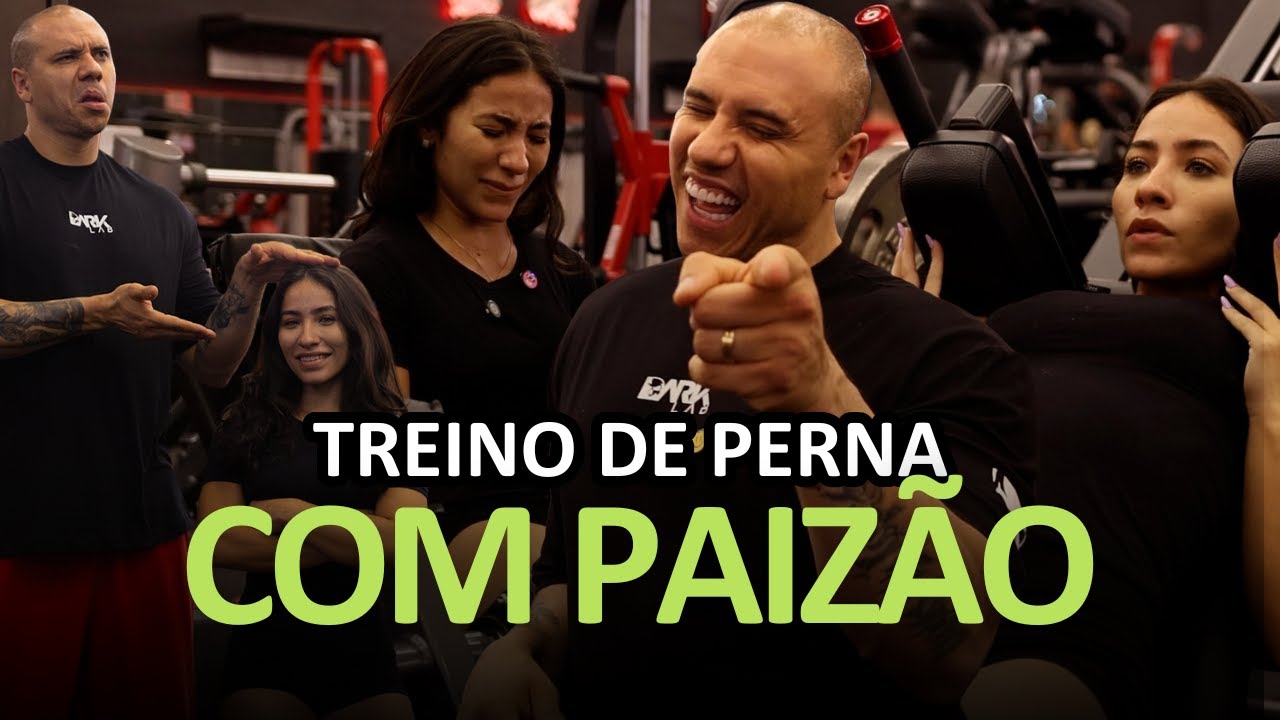 TREINEI PERNA COM CARLÃO E NÃO CONSEGUI ANDAR | 