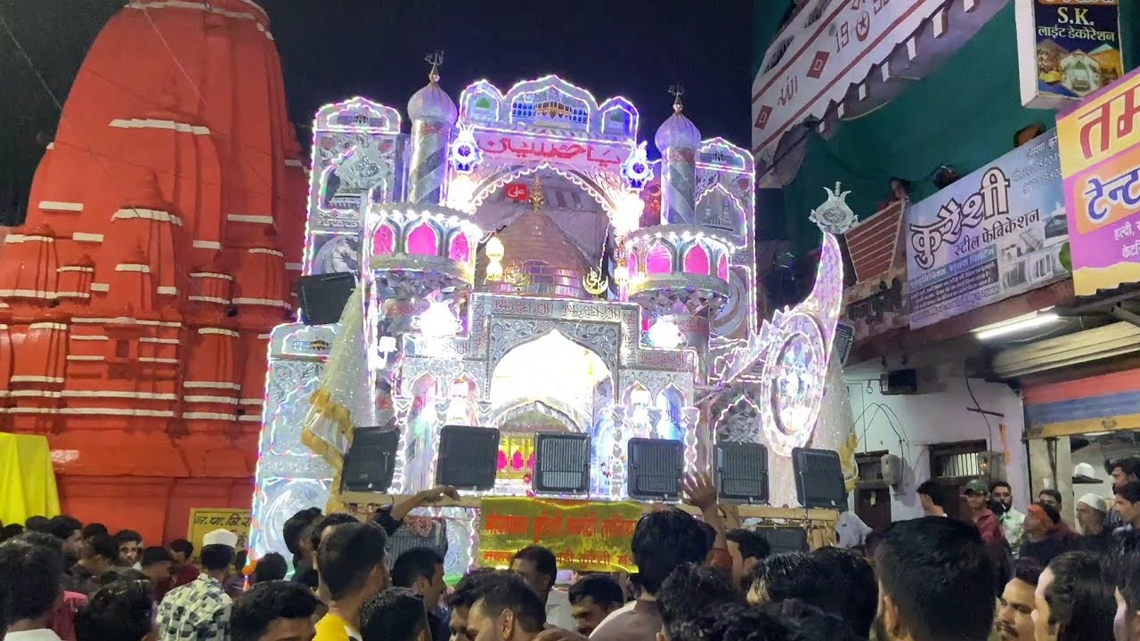(Ratlam mohharam 2025) Haider Haider Ali Ali/Bade Qureshi Mandi tajiya Ratlam💖#vairalvideo #tarndeng