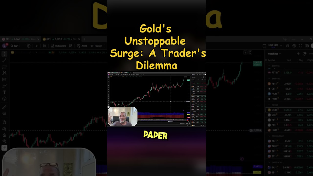 Gold's Unstoppable Surge: A Trader s Dilemma #trading #financialmarkets #stocks #gold #trading