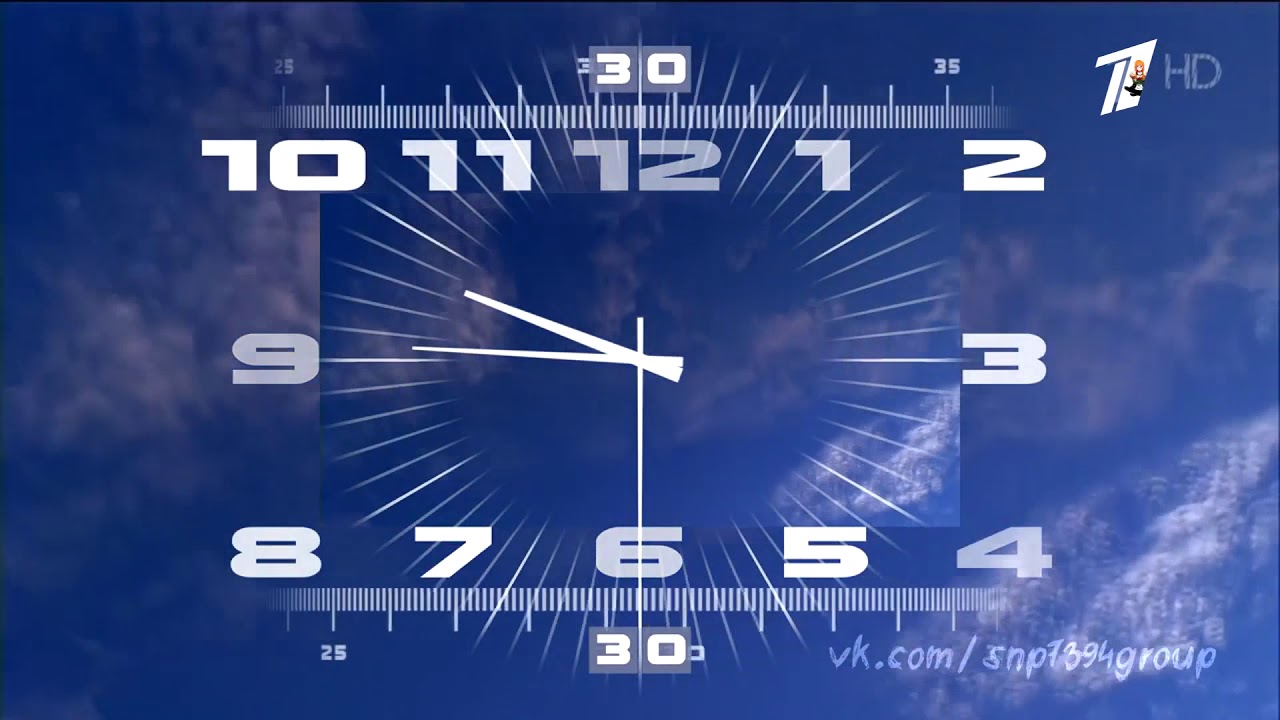 Заставки и часы (ОРТ Joyousmicor Edition, 01.12.2020)