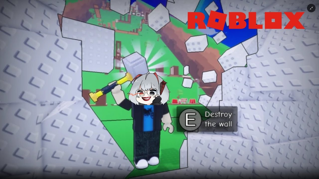 AKU AKAN MAIN MENARA MENGHANCURKAN TEMBOK - ROBLOX