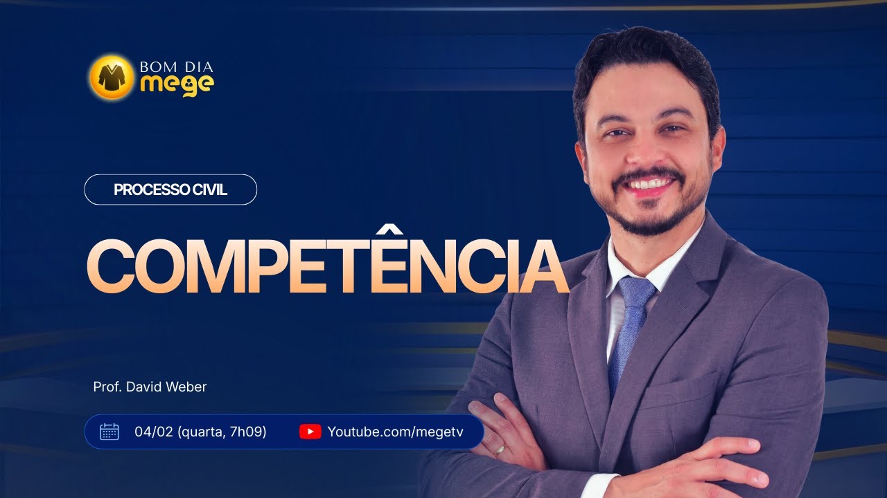 BOM DIA MEGE: Processo Civil (Competência) #23