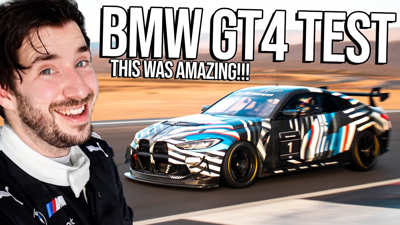 Мой БЕЗУМНЫЙ опыт тестирования НОВЕЙШЕГО гоночного автомобиля BMW M4 GT4!
