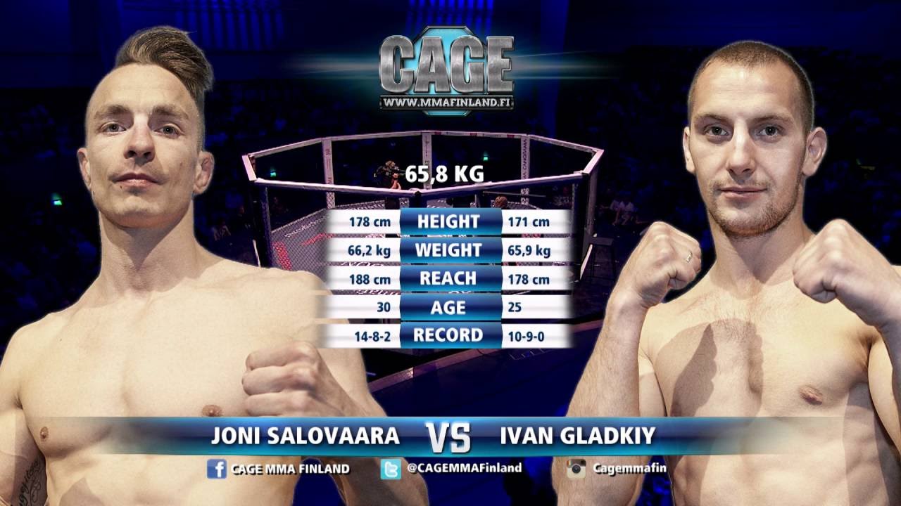 CAGE 35 Joni Salovaara vs Ivan Gladkiy
