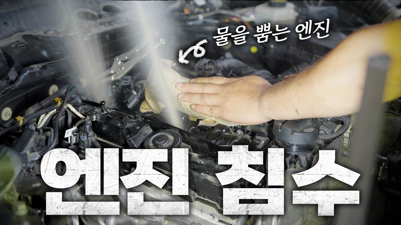 집중호우 속 침수된 차를 살릴 수 있는 방법 / BMW 3시리즈 GT