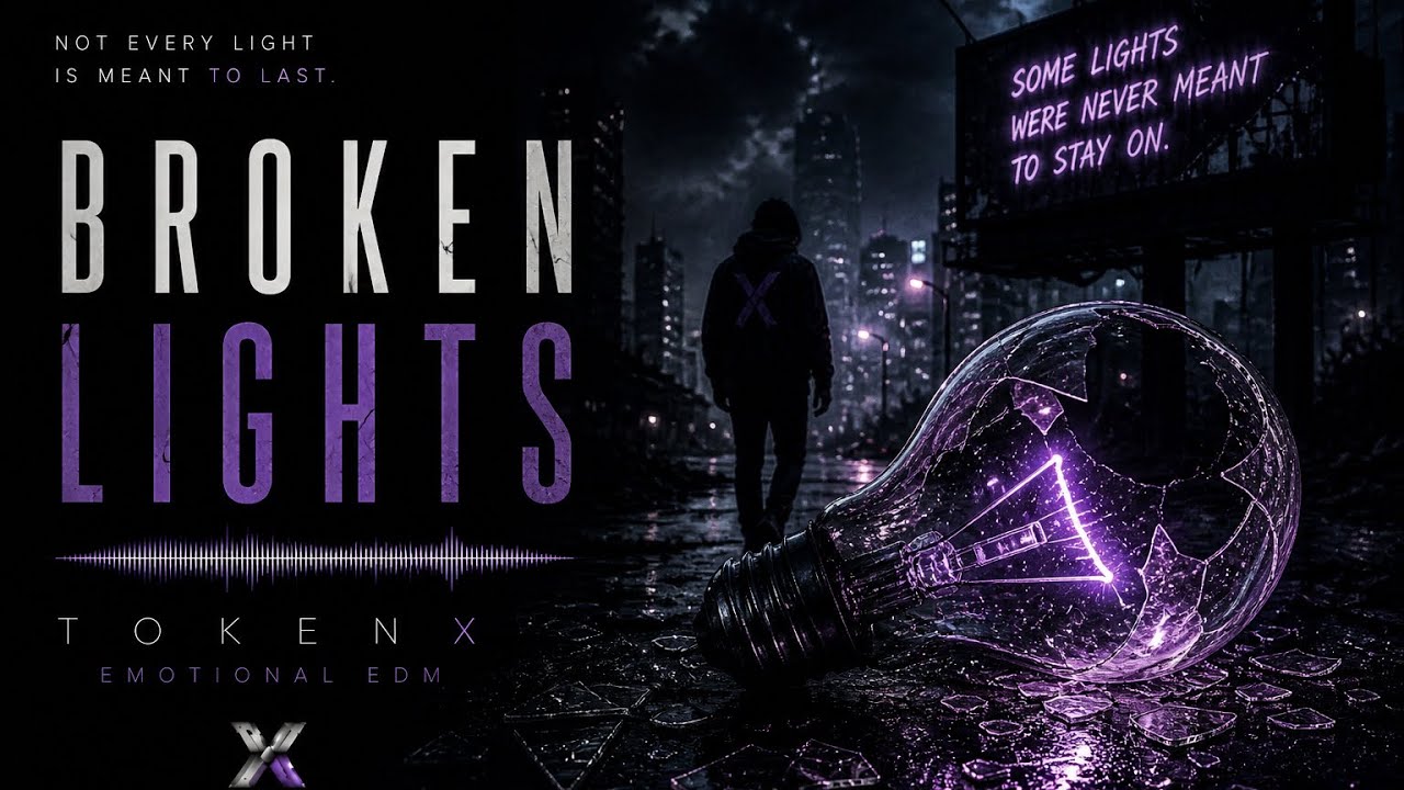 Broken Lights – A Dark Emotional EDM Anthem | TokenX