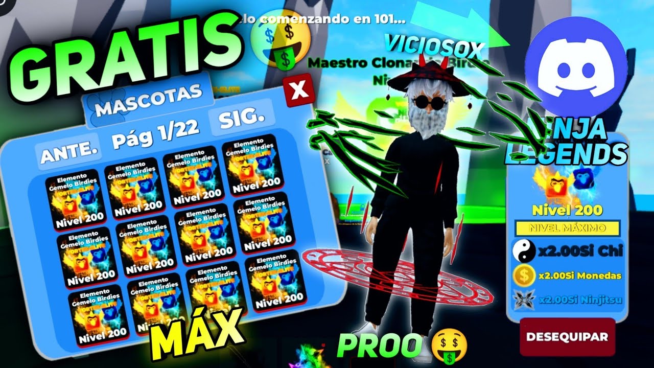 COMO CONSEGUIR LAS VORTEX ELITE NV200 GRATIS NINJA LEGENDS / ROBLOX