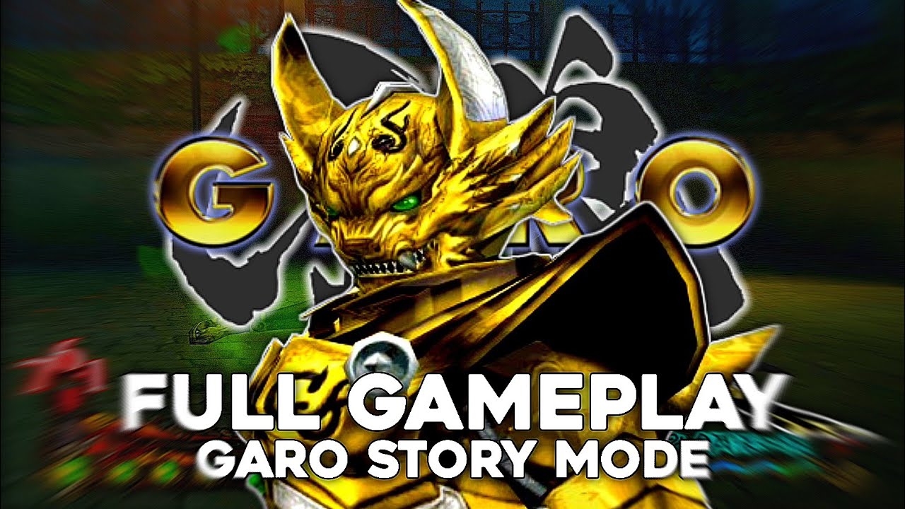GOLDEN KNIGHT GARO (PS2) FULL GAMEPLAY GARO MODE STORY