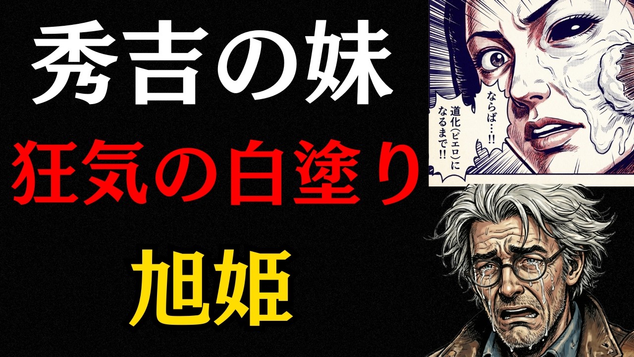 【豊臣兄弟！】家康の妻「旭姫」の悲劇…狂気の白塗りに隠した涙と兄・秀吉への愛　倉沢杏菜　2026年NHK大河ドラマ『豊臣兄弟！』