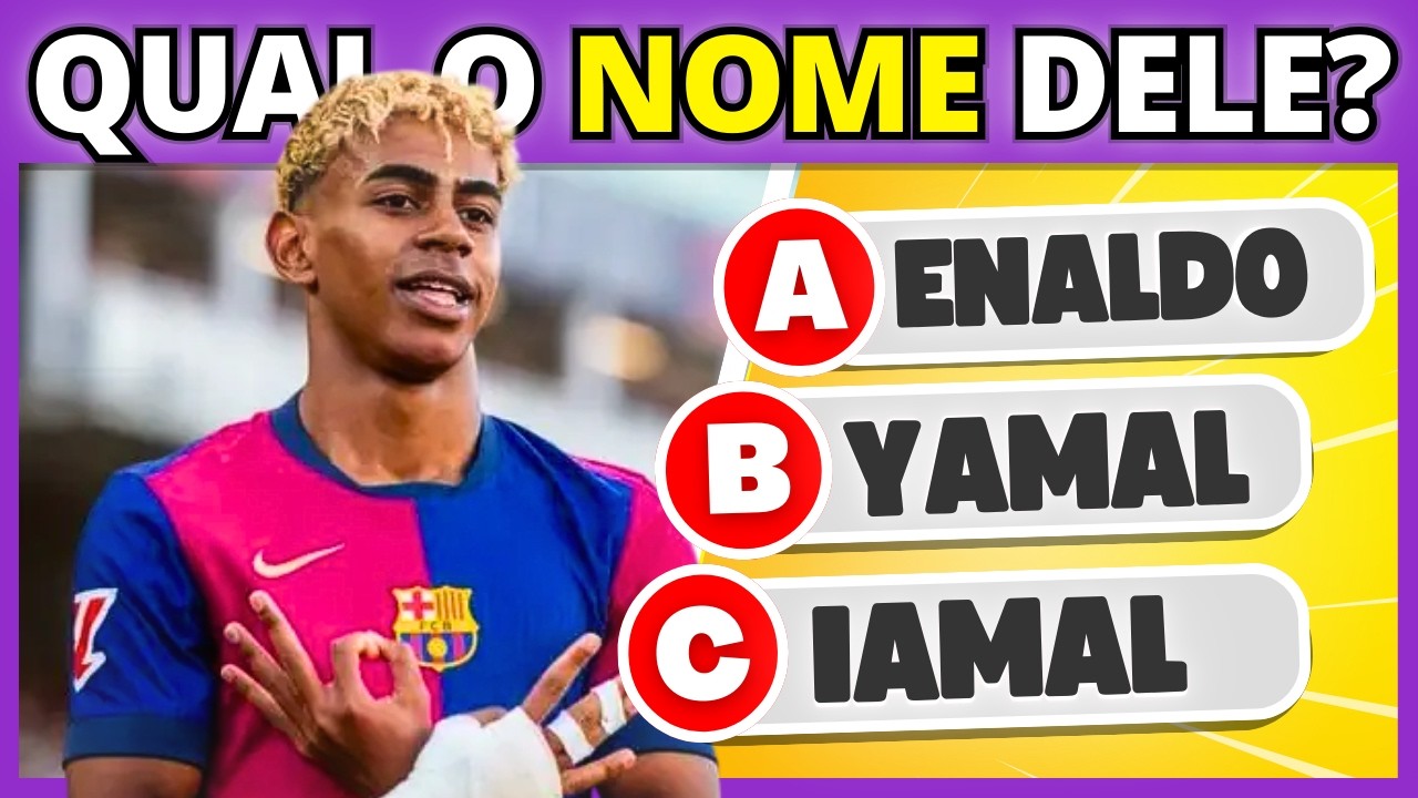 ⚽ SUPER QUIZ DE FUTEBOL MUNDIAL 🏆🌍  Quanto você sabe sobre FUTEBOL? | #buuquiz #futebol #quiz
