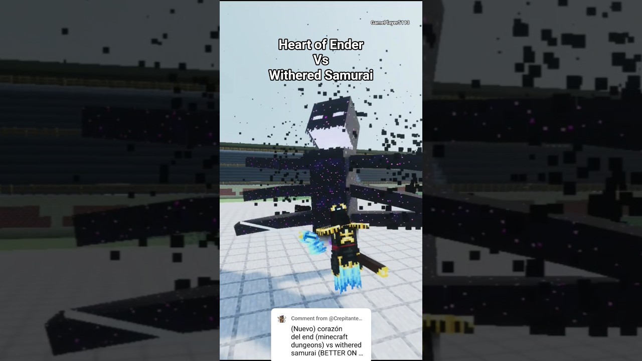 Heart of Ender Vs Withered Samurai 
