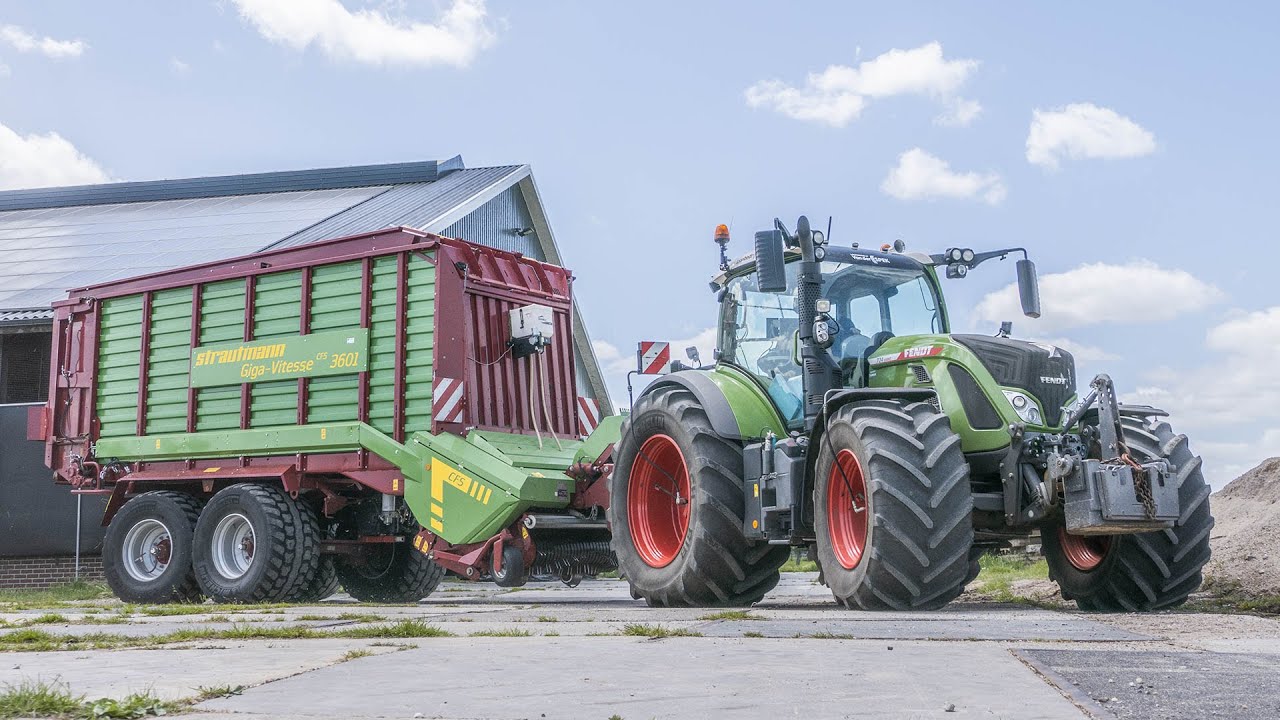 Fendt 720 + 724 with Strautmann | Pittwork with Ljungby