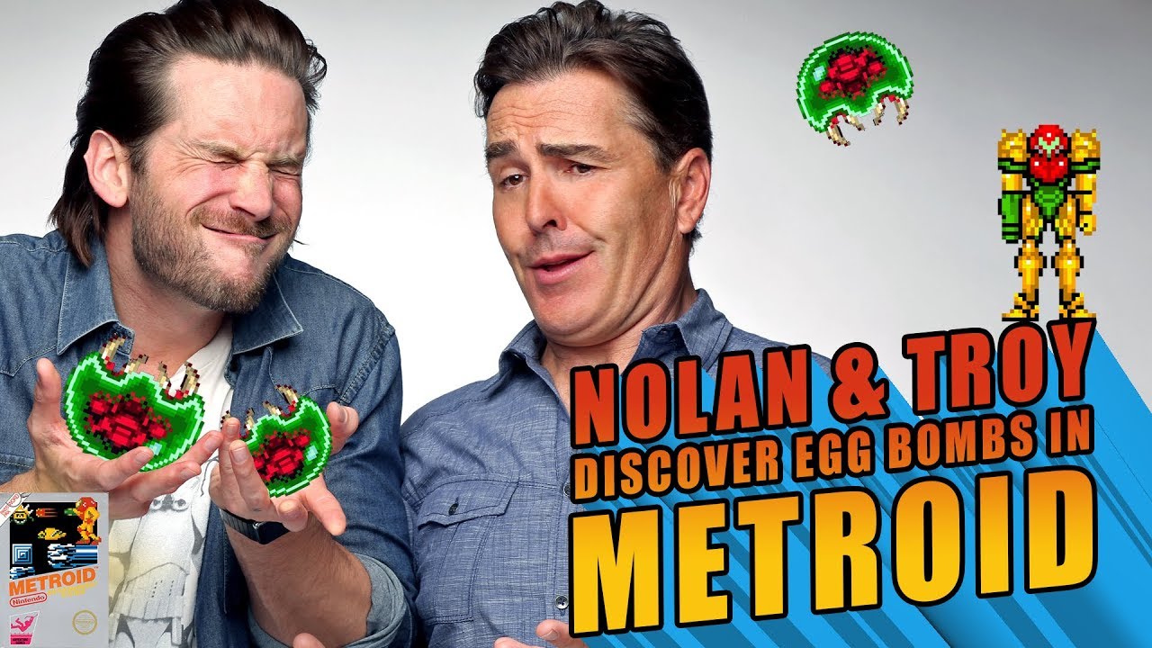 Нолан Норт и Трой Бейкер открывают яичные бомбы в Metroid