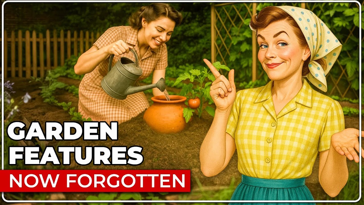 25 Classic Garden Features Americans Once LOVED!