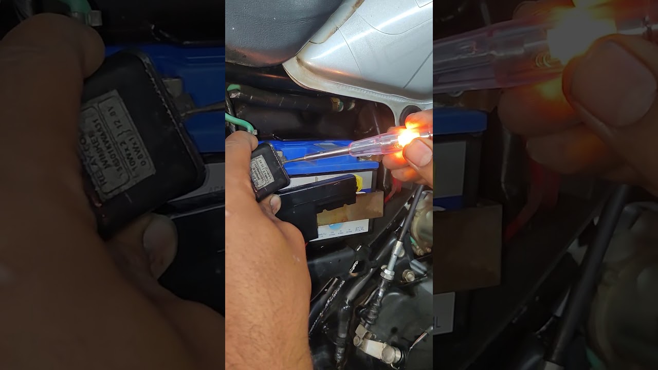 Indicator flasher kise check kare 😍