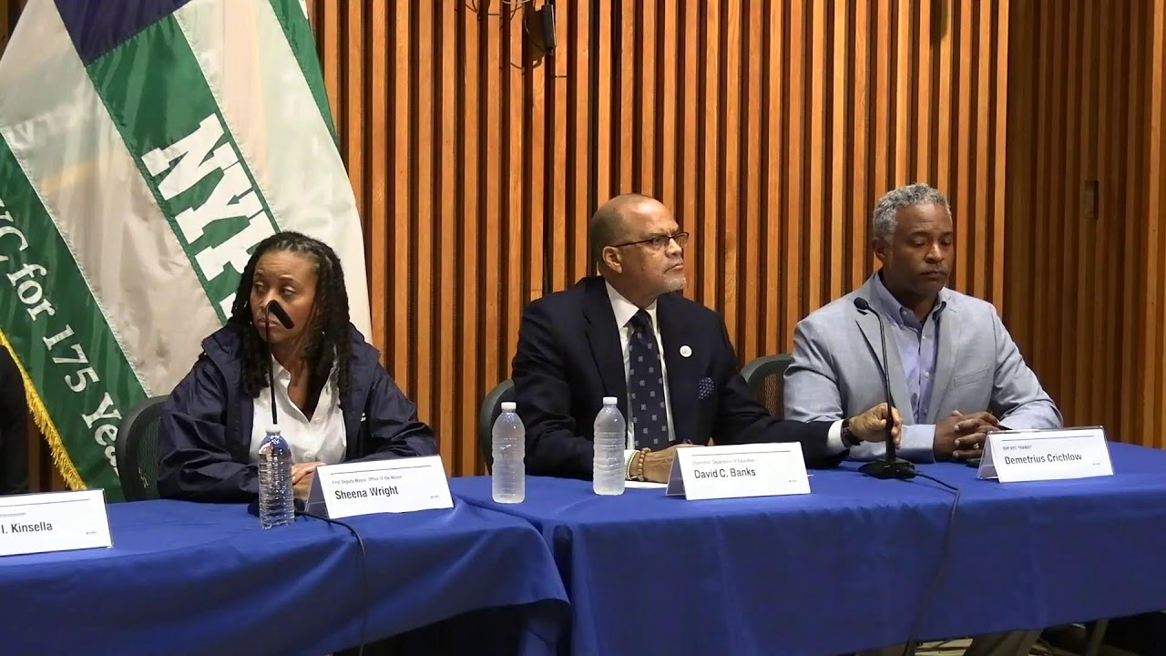 Watch live as 1st Deputy Commissioner Kinsella, NYPD executives & city officials brief the media.