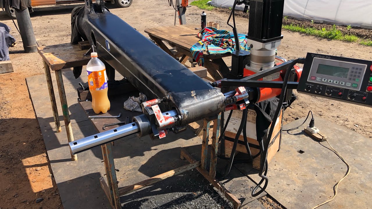 ВОССТАНОВЛЕНИЕ ОТВЕРСТИЙ В КОЛОННЕ МАНИПУЛЯТОРА И ТЕЛЕСКОПЕ!!!