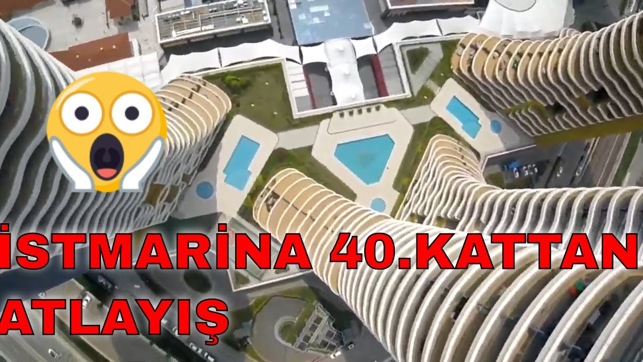 İstmarina AVM | Kartal | 40.Kattan Drone ile Dalış | Drone Çekim