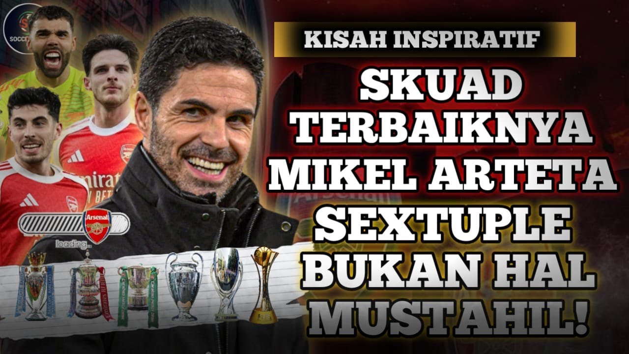 ARSENAL Dominasi UCL 2025/26 – 8 dari 8 Kemenangan + Taktik Arteta