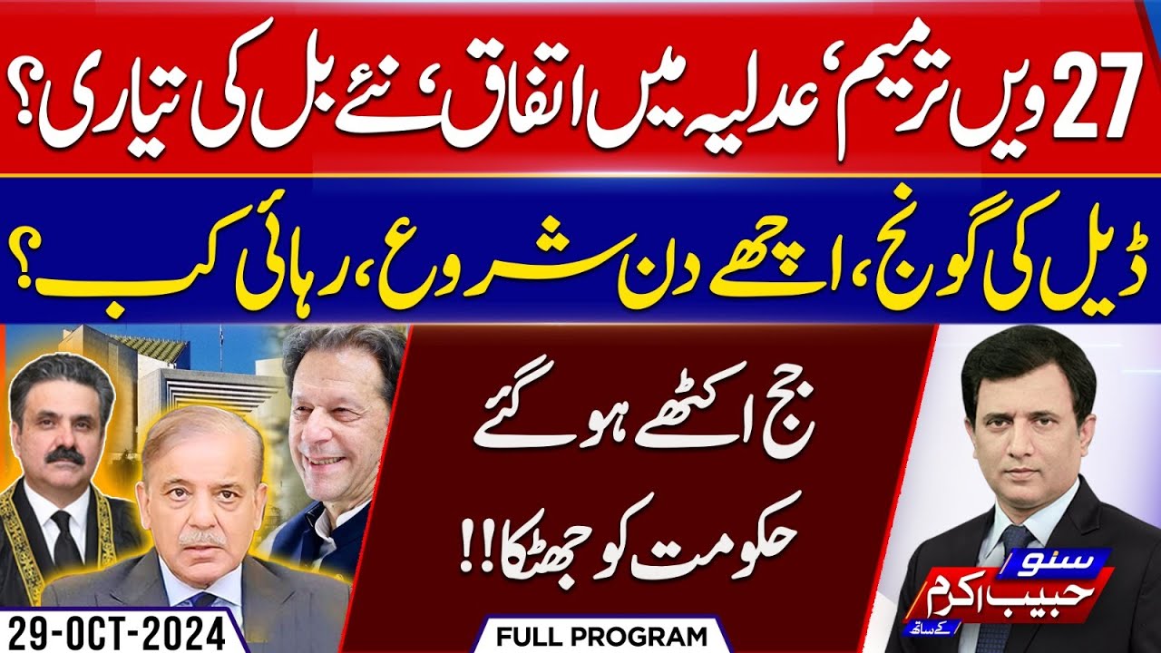 Another Supreme Court Decision | Maluana Warns - Suno Habib Akram Kay Sath - EP419 -29 Oct 24 -