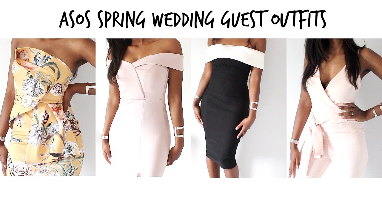 ASOS HAUL! Spring Summer Wedding Guest Outfit Lookbook | Style With Substance