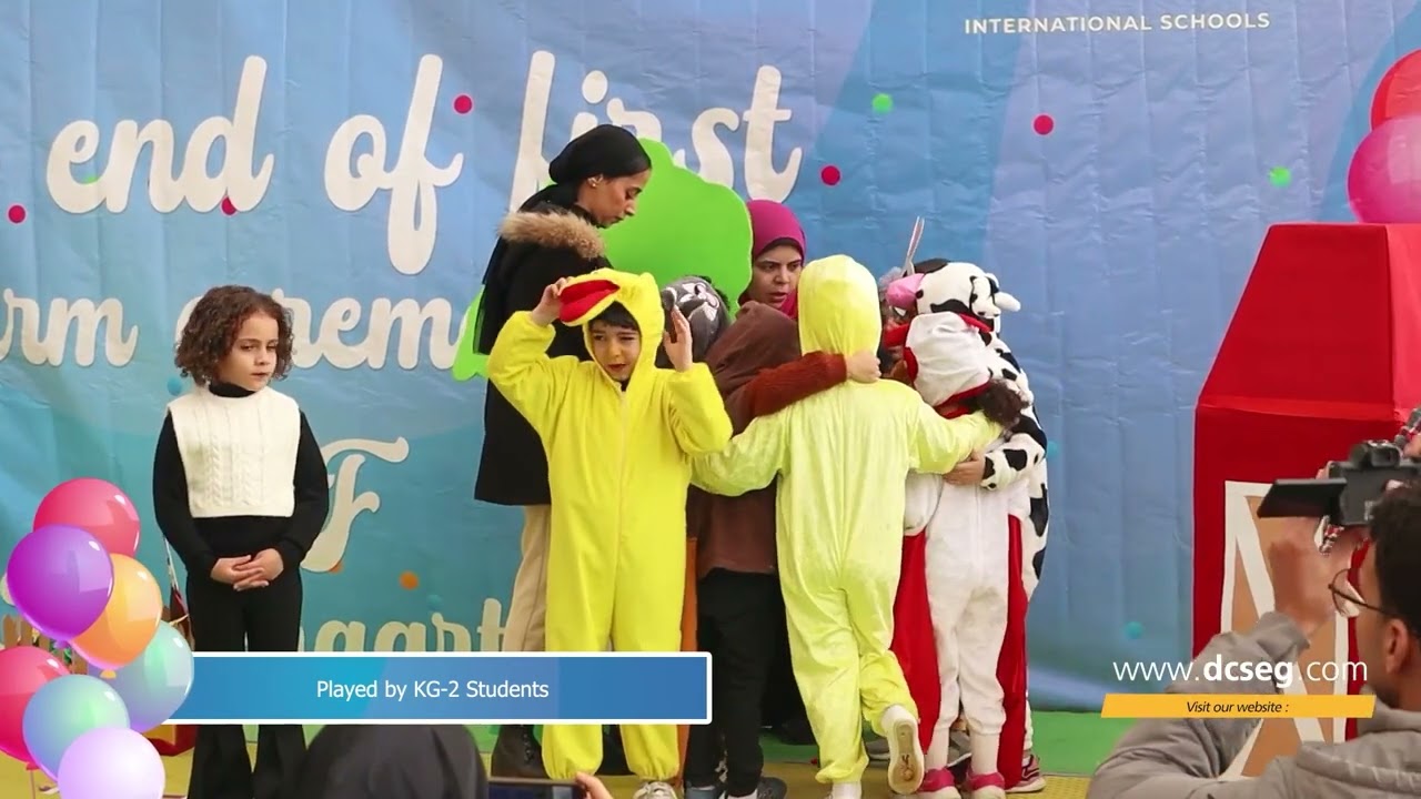 9- Animals in Farm play - Kindergarten' Ceremony of First Term End [2023-2024]
