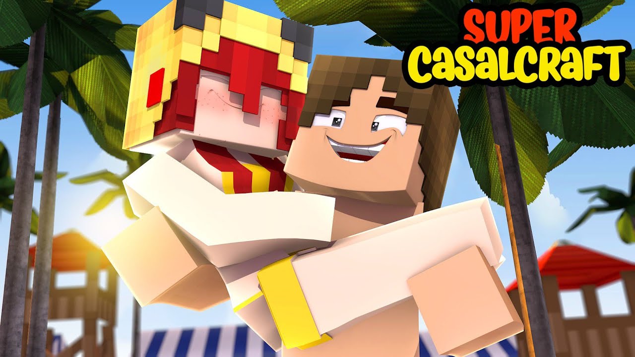 SA&Iacute;MOS DE F&Eacute;RIAS!!! VAMOS PARA A PRAIA \o/ | Super CasalCraft #66