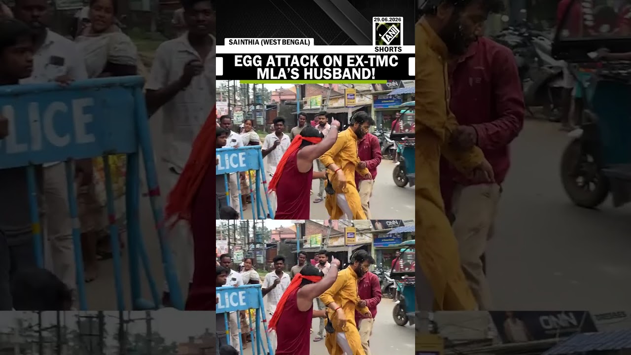 Locals hurled eggs at ex-TMC MLA Nilabati Saha's husband, over lack of development work in Bengal