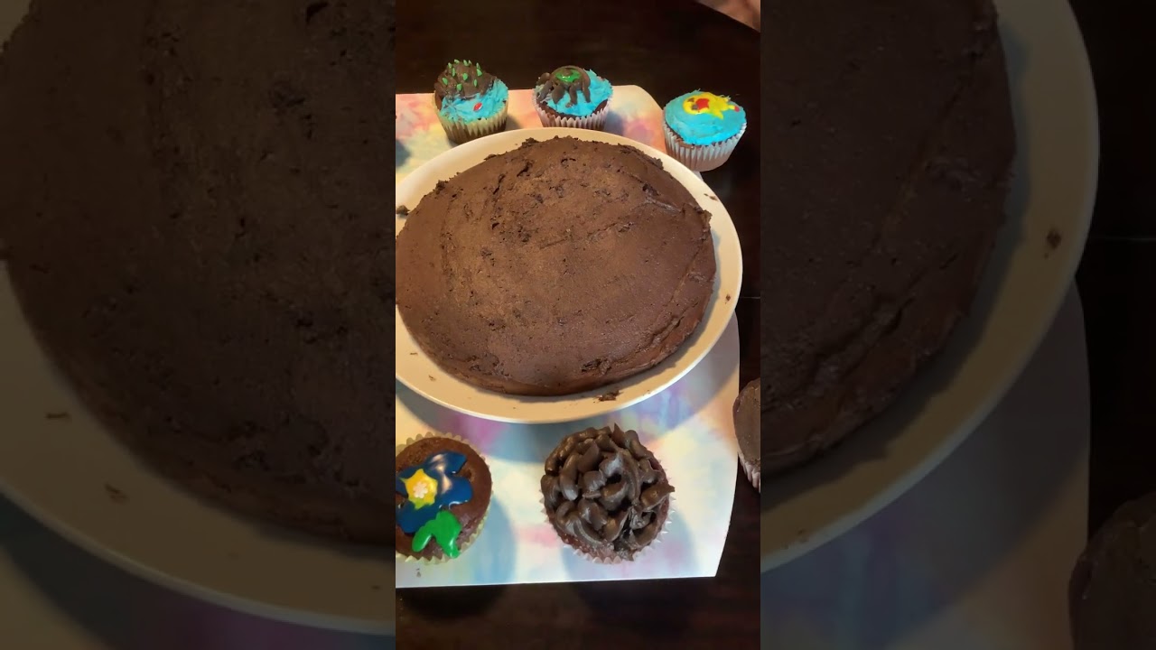 FINAL part… “spring” cupcake decorating. 🐣😔🥳🐰..