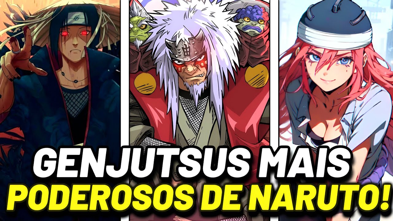 NARUTO: OS GENJUTSUS MAIS PODEROSOS DE TODOS!