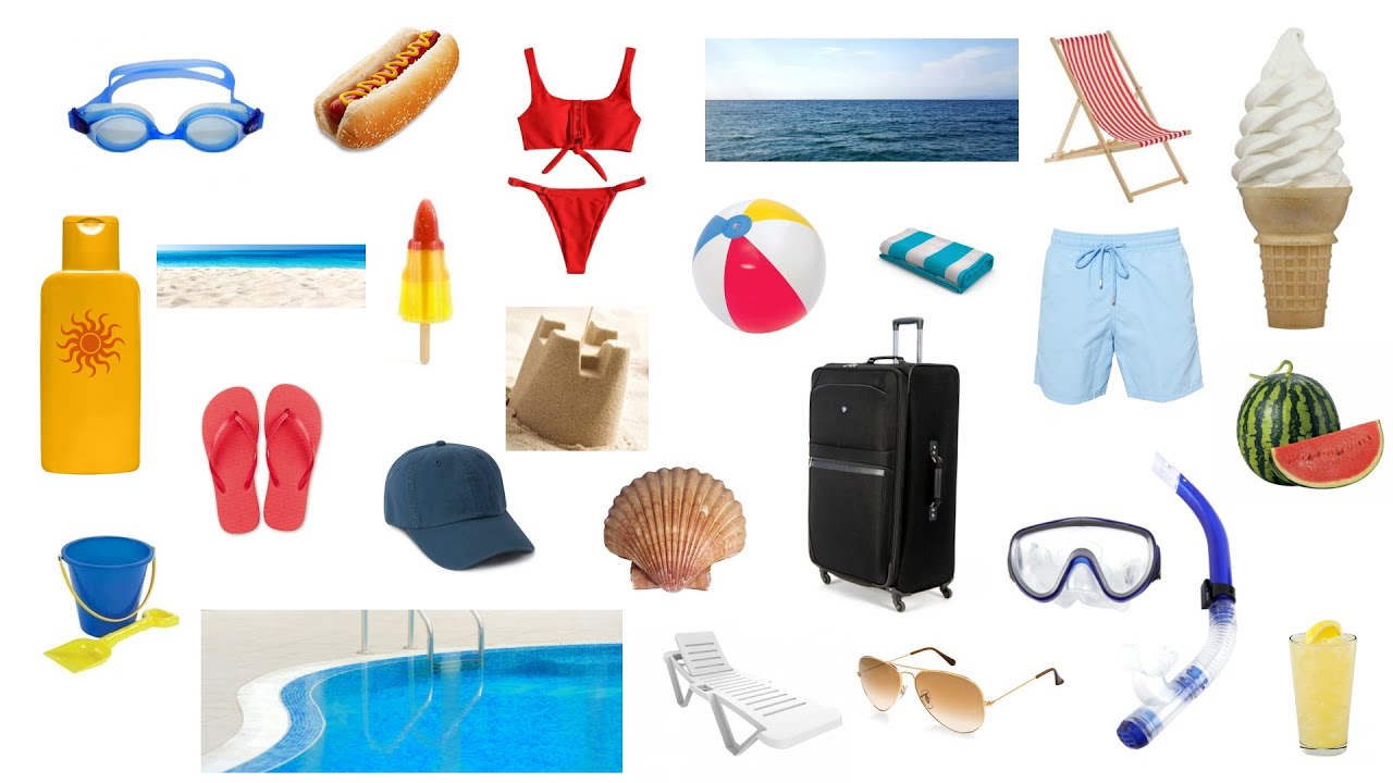English Vocabulary - SUMMER HOLIDAYS