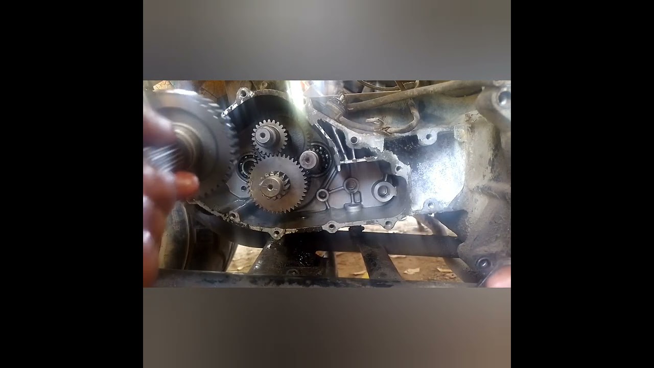 armado de transmisión de una atv 180