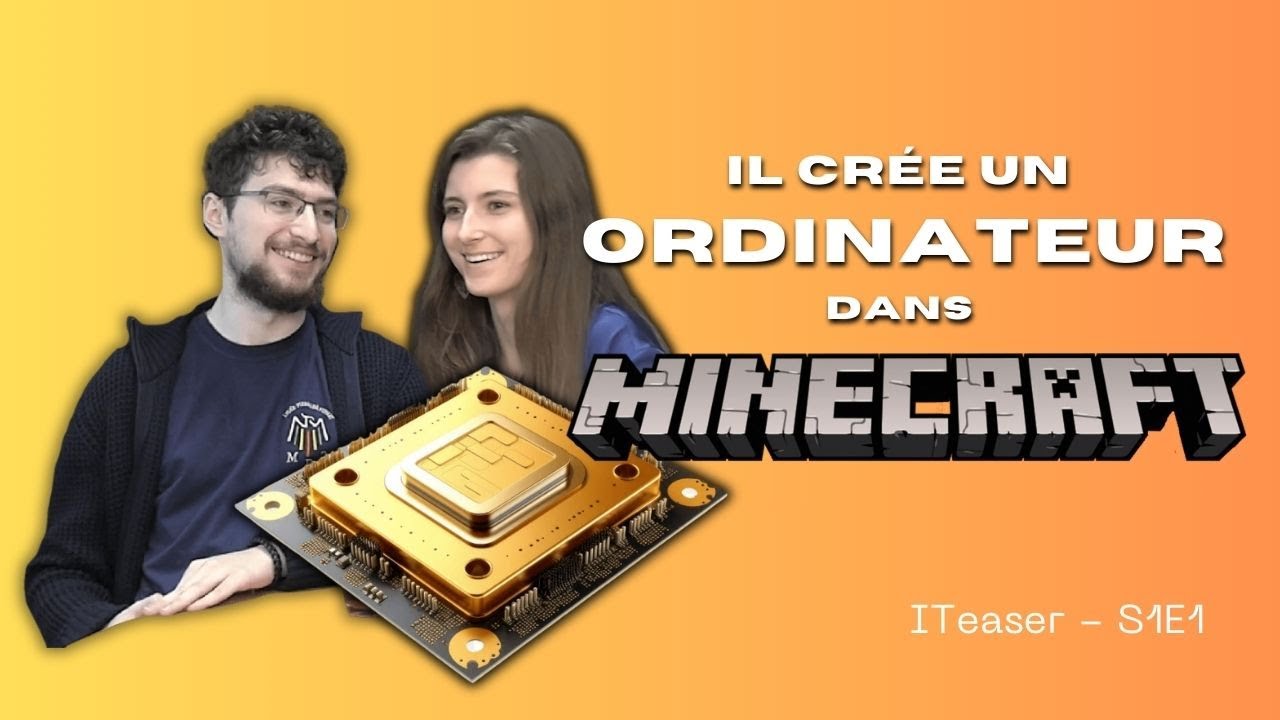 Il crée son propre ORDINATEUR dans MINECRAFT  -   ITeaser, S1E1