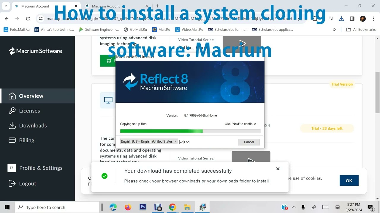 How to Install a System Cloning Software - Macrium Reflect 8