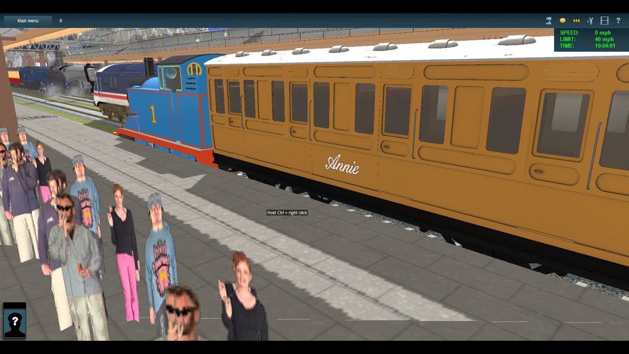 Trainz Railfanning Pt 102: Thomas & Friends Meet British Rail