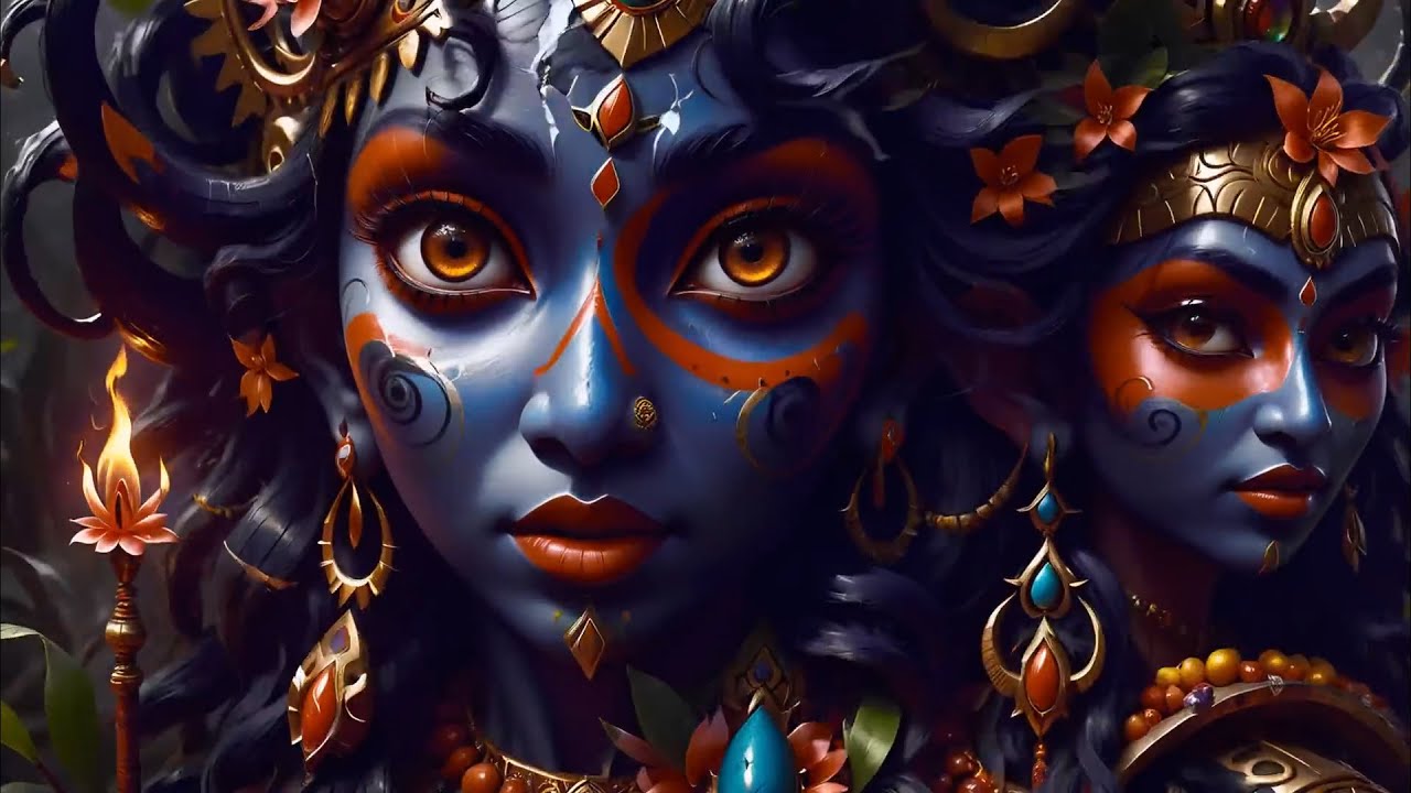 Psychedelic Trance &ndash; Space Shiva mix 2025 (AI Psytrance Trippy Visual Animations)