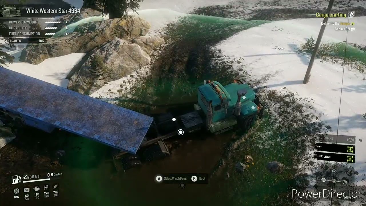 Snowrunner: Cargo crafting