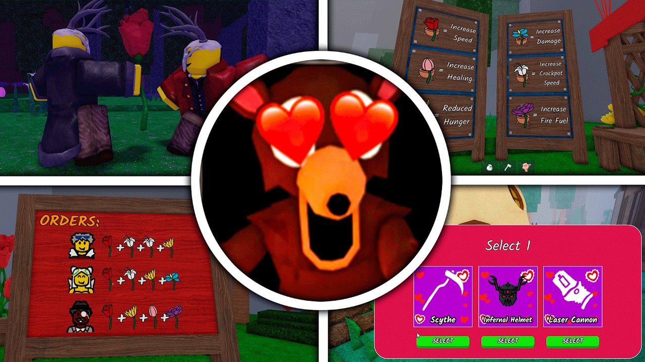 99 Nights in the Forest 💘 VALENTINE’S FLOWERS UPDATE 🌸(Roblox Showcase)