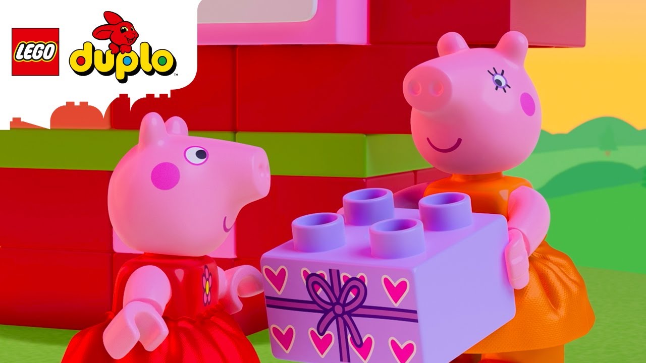 Celebrate Valentine’s Day with Peppa Pig! 🎂🫶💗 | Peppa Pig Tales | LEGO® DUPLO | LEGO® Little Ones