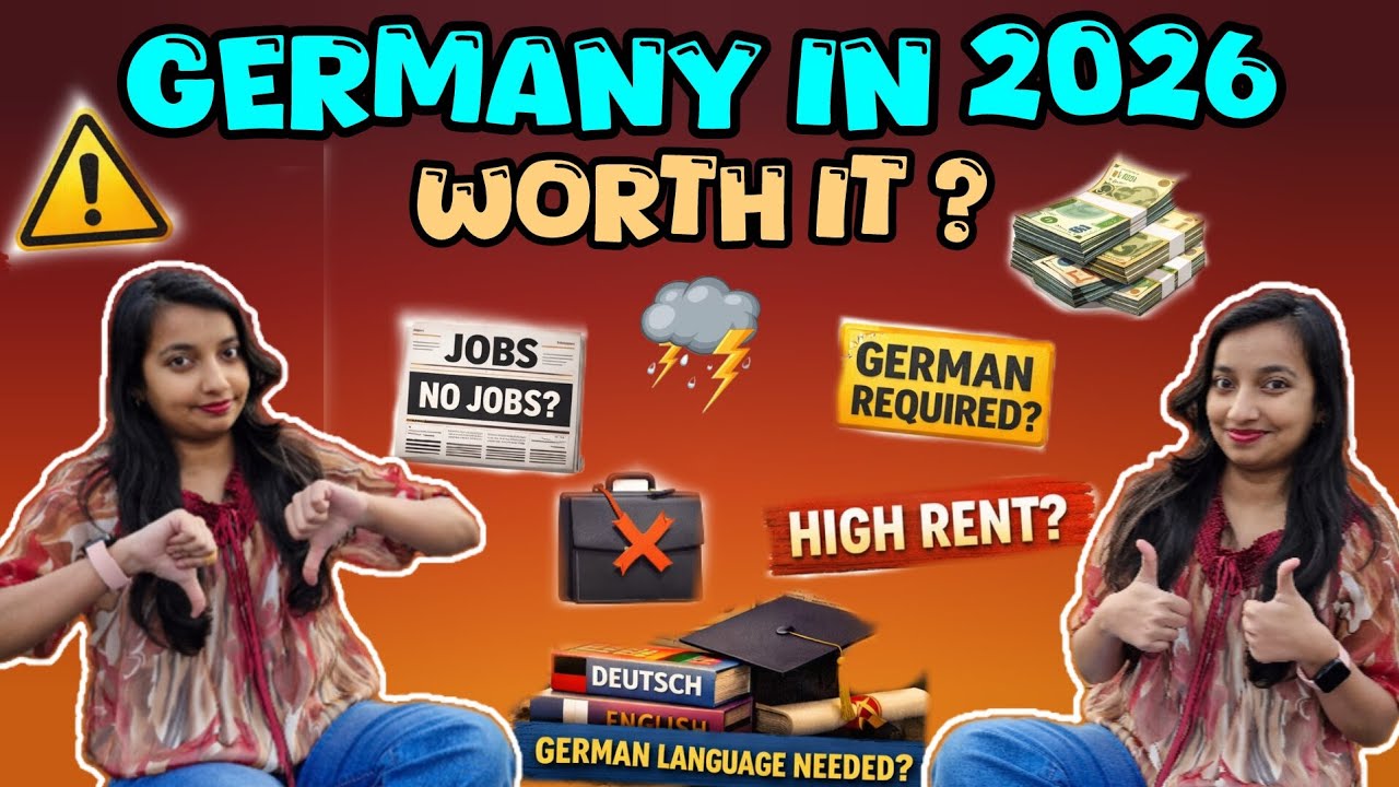 Is Germany Worth It in 2026? 🇩🇪 Reality of Jobs, Rent & Language | Master&rsquo;s in Germany