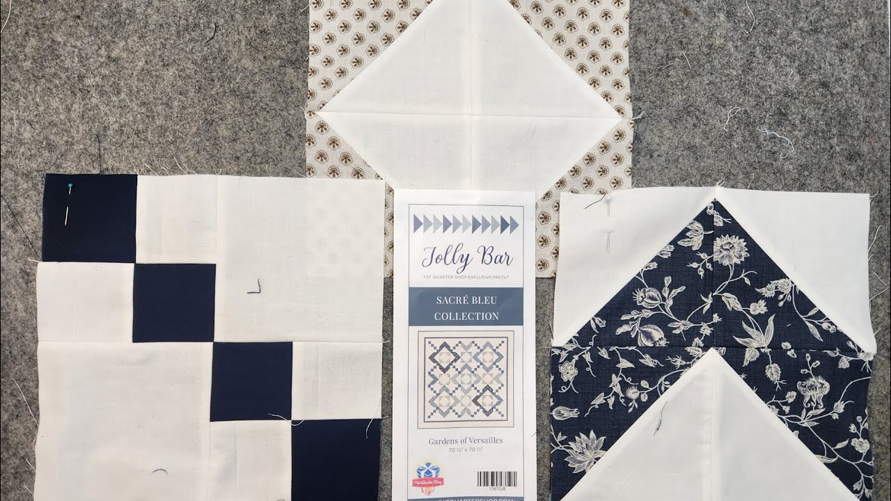 Garden of Versailles Quilt Part 1